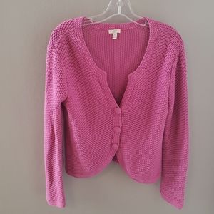 J. Jill ladies knit cardigan sweater